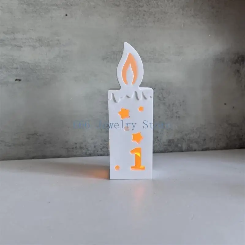 F2TD Versatile Sturdy Silicone Mold for Making Customes Number and Resin Art Great Accessory for Enthusiasts