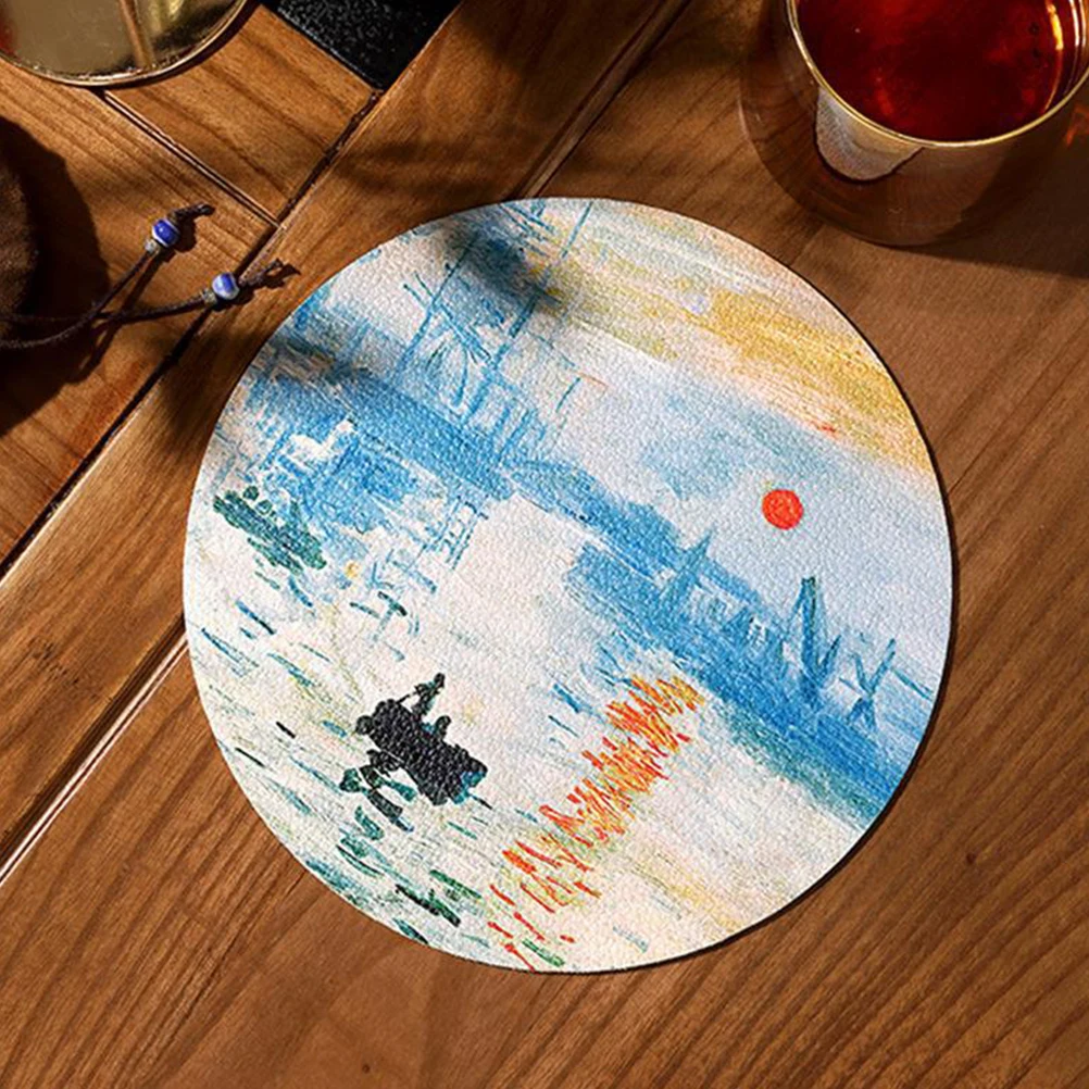 

5pcs Wooden Discs Unfinished Thick Round Slices Sturdy Poplar Material Smooth Surface for DIY Crafts Wedding Home Decor