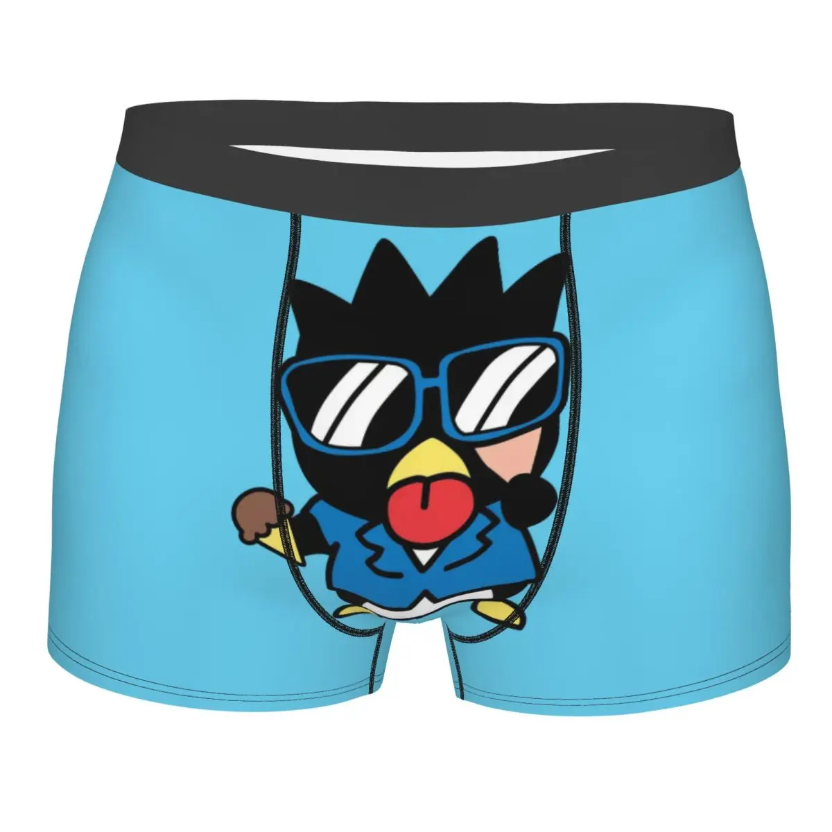 

Нижнее белье в стиле аниме BADBADTZ-MARU на заказ, мужские трусы-боксеры с принтом, шорты, дышащие трусы