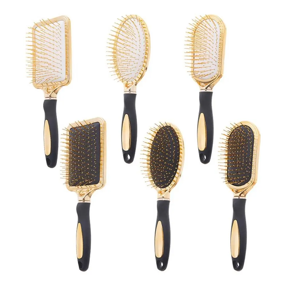 Anti Static Air Cushion Comb Oval Square Shape Styling Tool Portable Comb Hairdressing Scalp Massage Air Bag Hair Brush Student