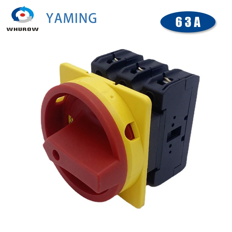 캠 로터리 아이솔레이터 스위치 부하 회로 차단기, LW42b-63A 주 제어, 전원 켜기/끄기 LW42B63-1016, LF101