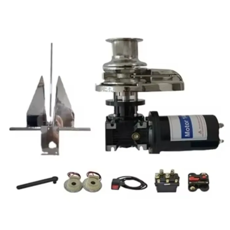 

New Stainless Steel Marine Boat Anchor Winches Electric Anchor Windlass Application
