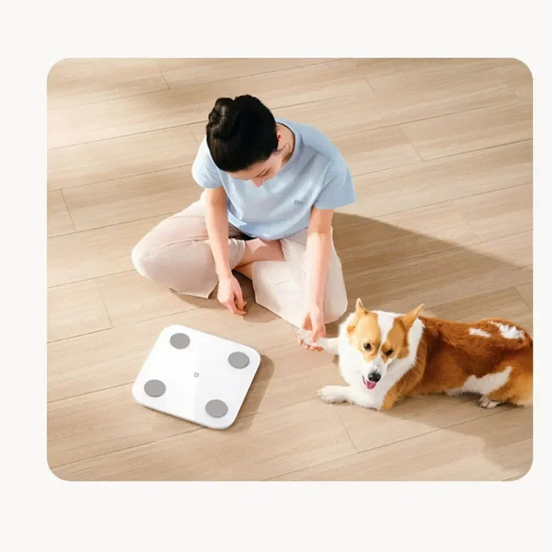 Xiaomi Body Fat Scale S400 Bluetooth 5.0 Weight Scale Smart Home Body Composition 150KG BMR Test Heart Rate Hidden LED Display