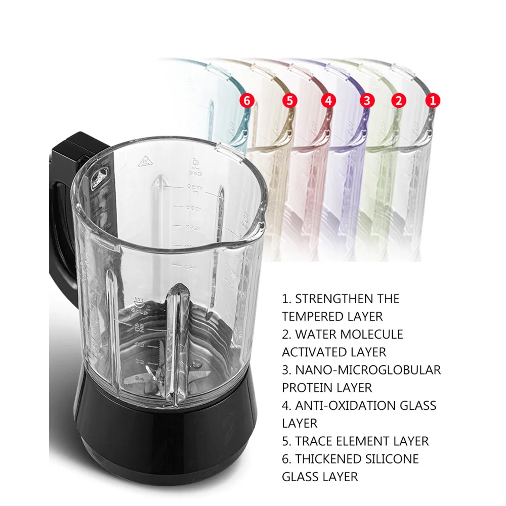 Automatic Household Blender Multifunctional Soy Milk Juicer Baby Food Supplement Mixing Machine Food Blender