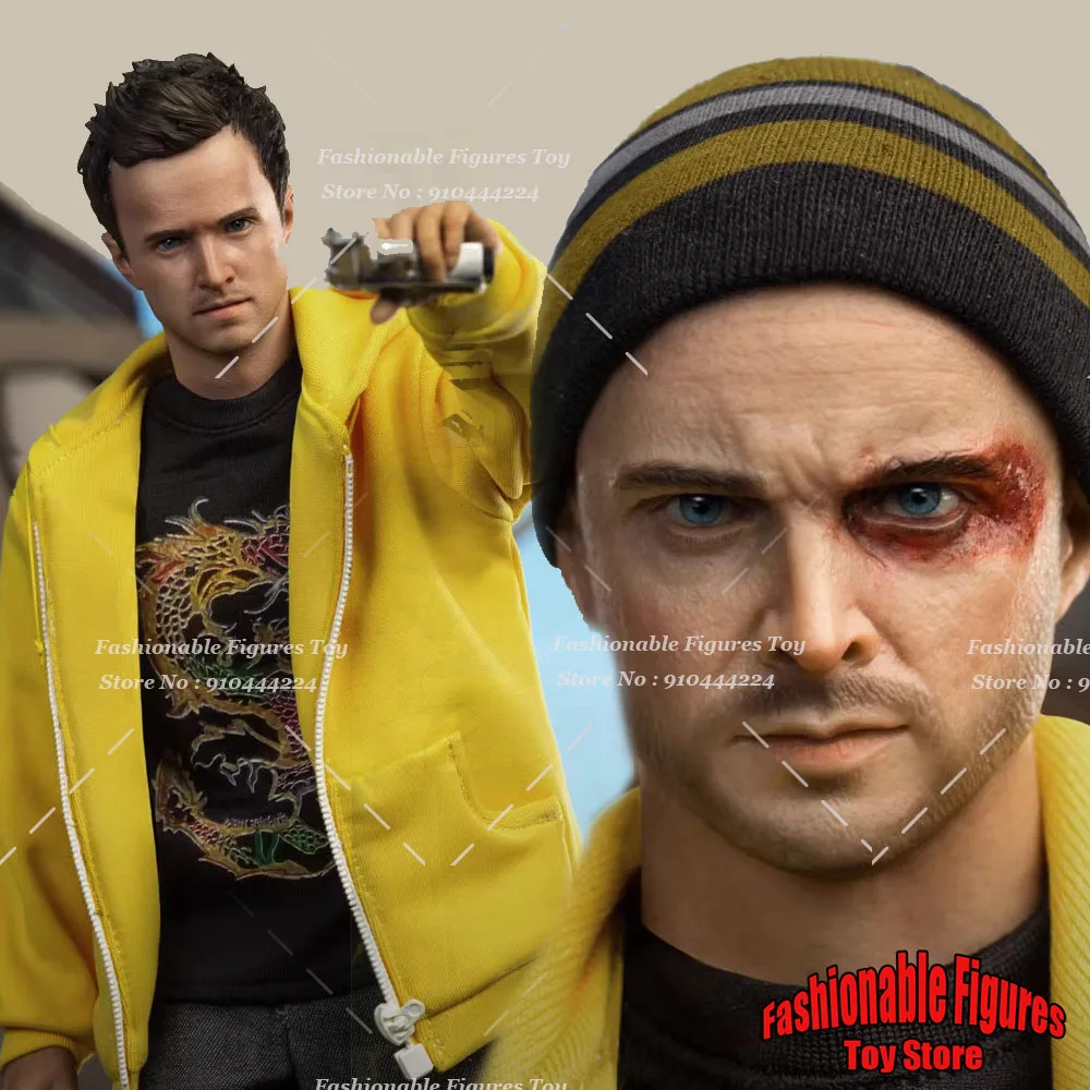 In Stock PRESENT TOYS PT-sp67 1/6 Men Soldier Pinkman Aaron Paul With Double Head Full Set 12Inch Action Figure Model Toys