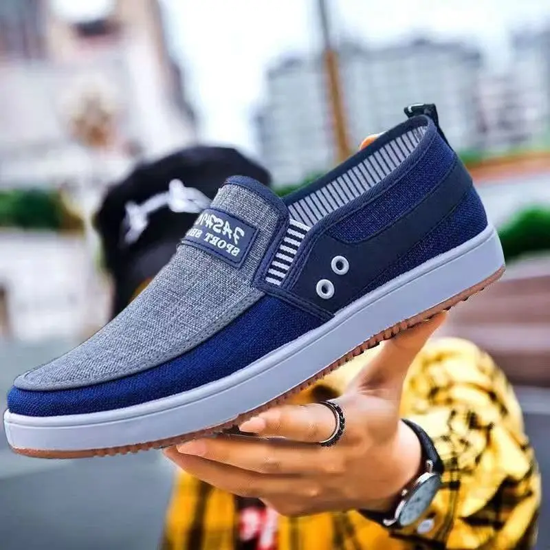 Men's Fashionable Solid Knitted Running Shoes - Lightweight, Breathable, Non-Slip - Perfect Sports Shoes for Outdoor Adventures