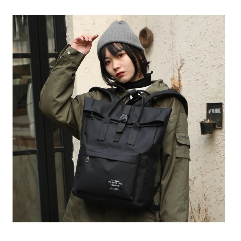 2024 Fashion School Bag Women’s Backpack Korean Version Campus Forest College Style Men’s and Women’s Computer Bag