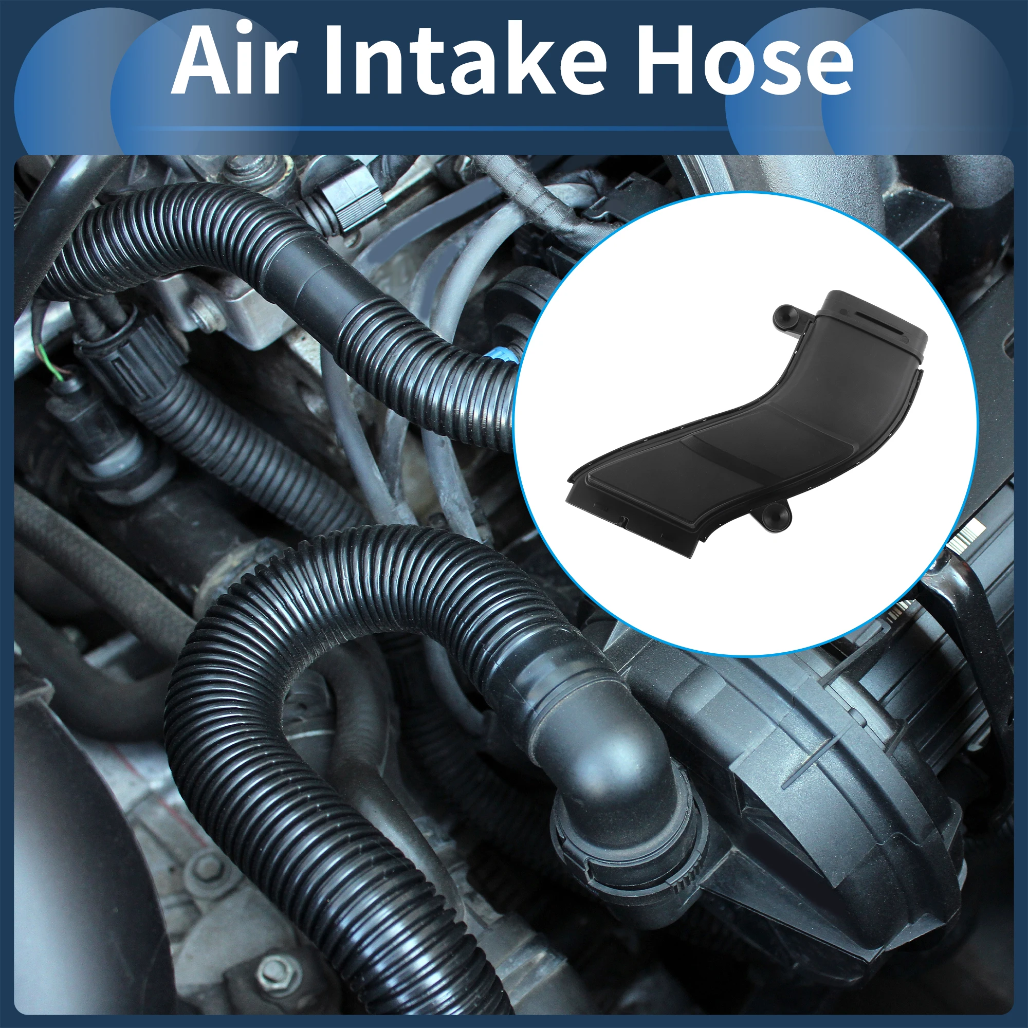 

UXCELL Engine Air Intake Hose for Mercedes Benz Air Cleaner Intake Hose No.2760902637