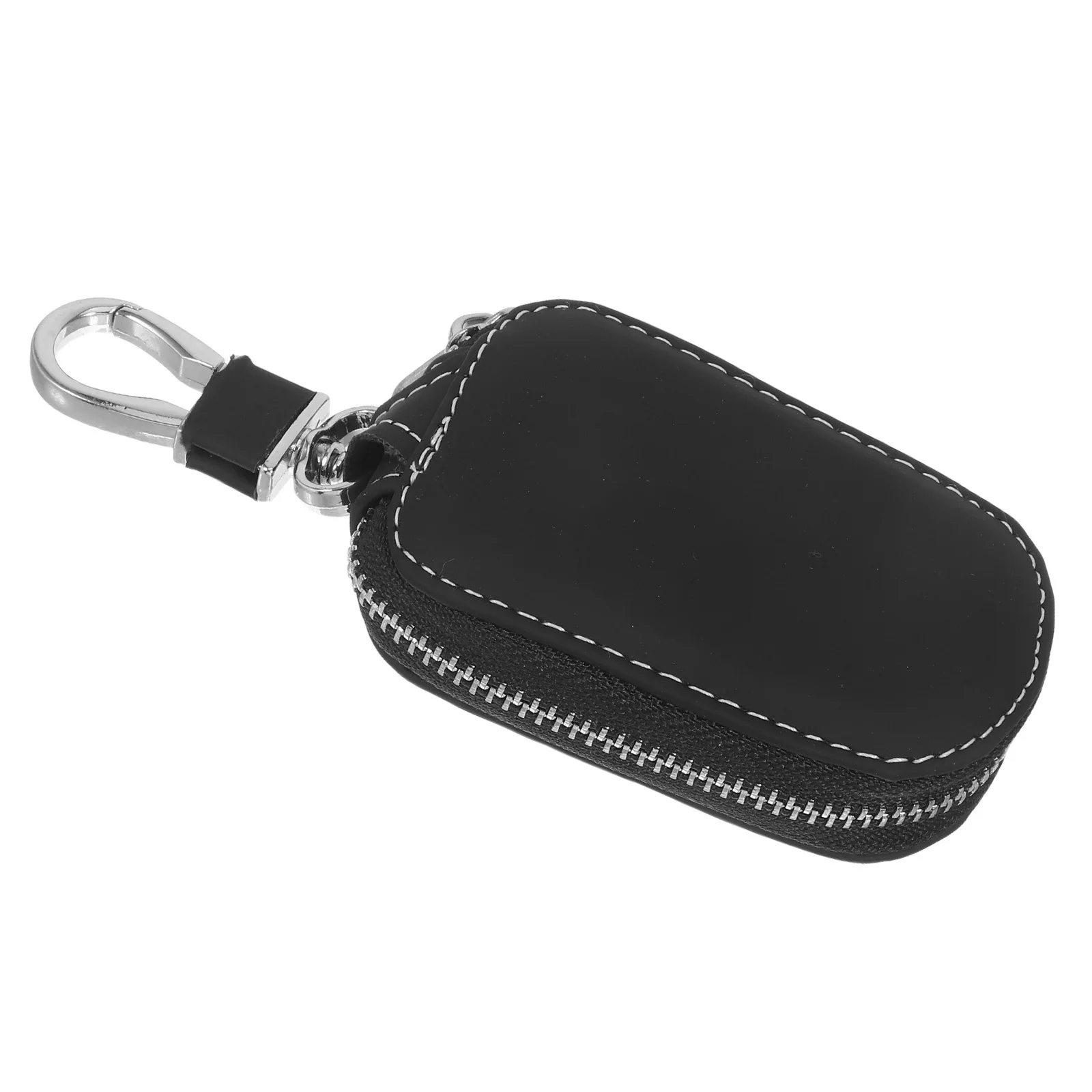 

Car Holder Bag Premium Cow Key Wallet For Men Small Lightweight Protective Case Zip Around Closure - Universal Car Key