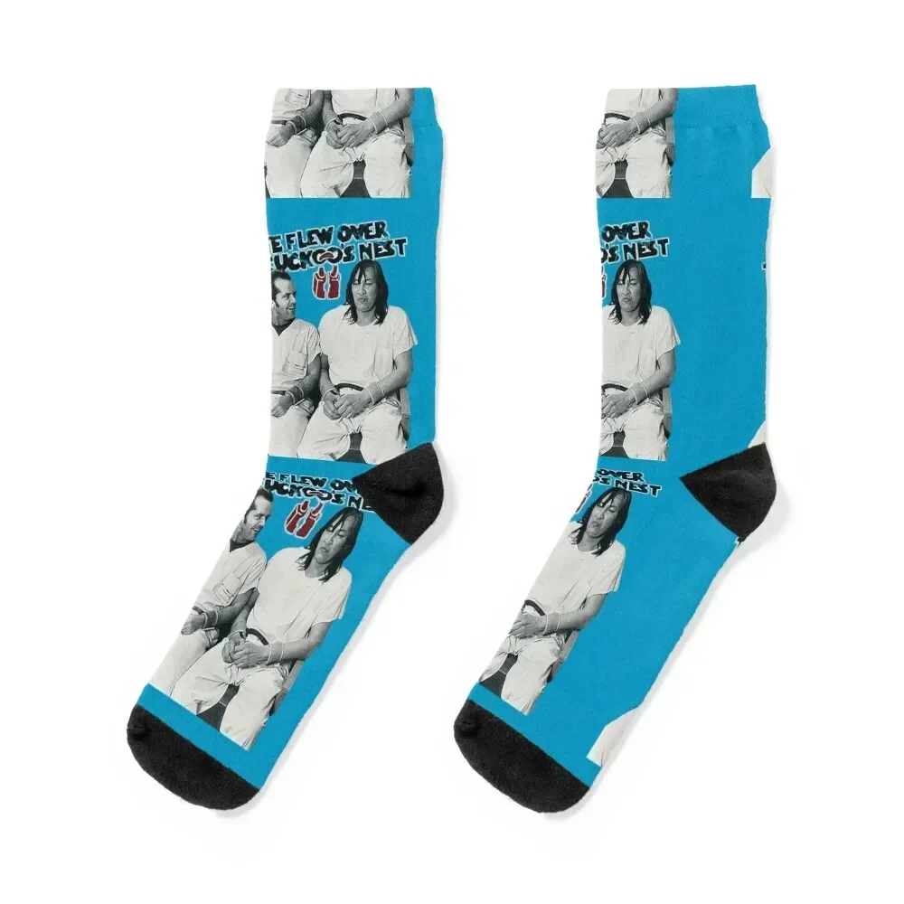

One Flew Over The Cuckoo's Nest Socks colored cotton Running essential Socks For Man Women's