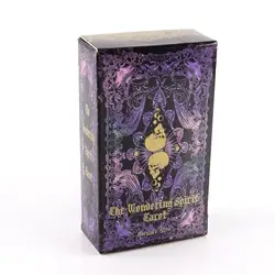 The Wondering Spirit Tarot Decks Wysokiej jakości gry planszowe do wróżenia Gry rozrywkowe na imprezach Okultystyczna gra karciana