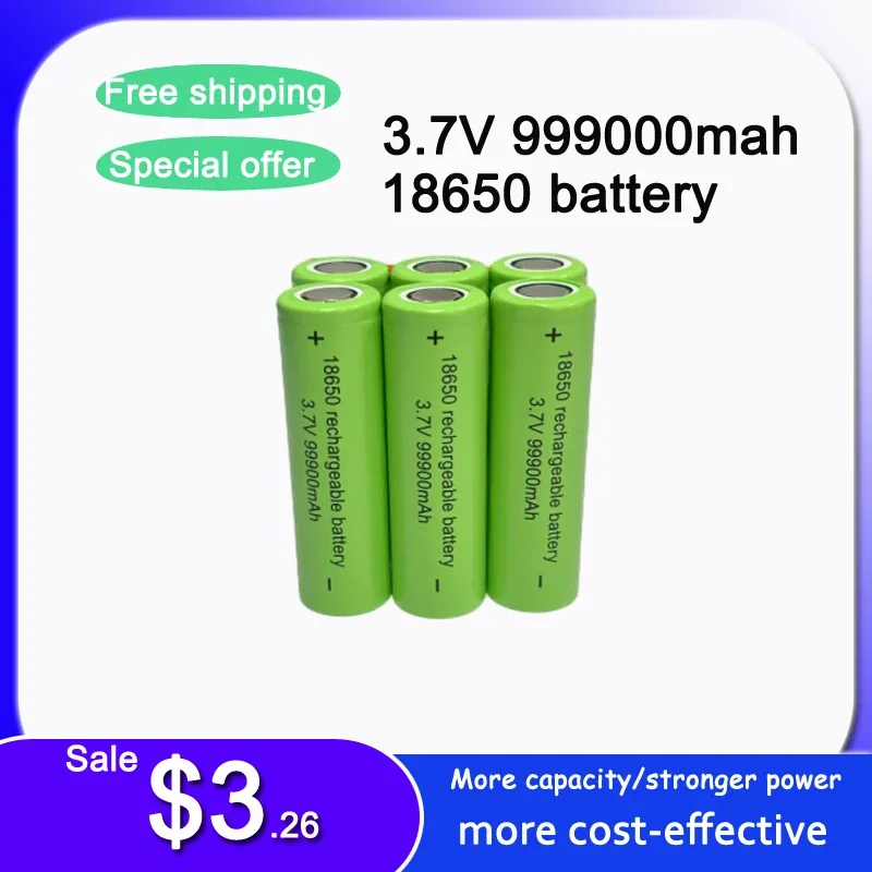 

Free shipping original 2024 hot selling 18650 battery lithium-ion 3.7V 2000mah for microphone computer Rechargeable battery