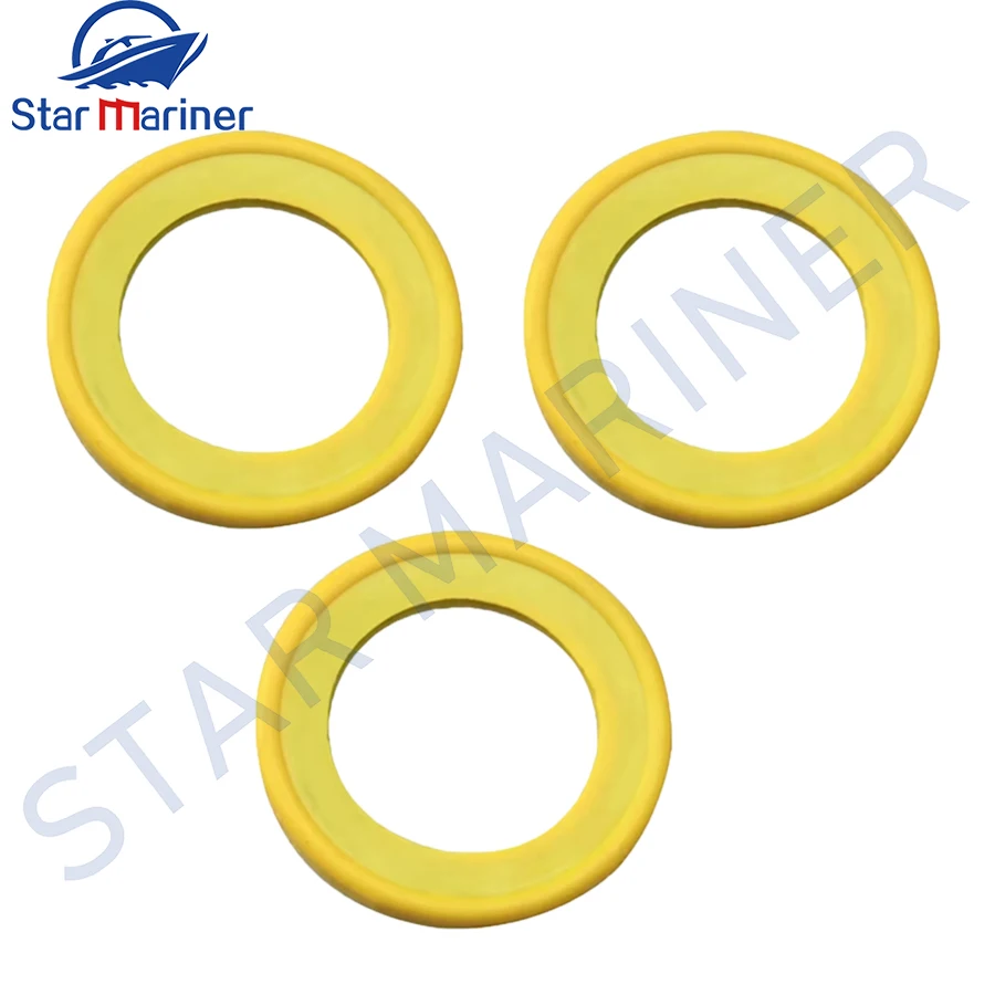 3Pieces Gear Case Lube Oil Drain Plug Washer Gasket 26-830749 For Mercury Marine/Mercruiser Boat Parts