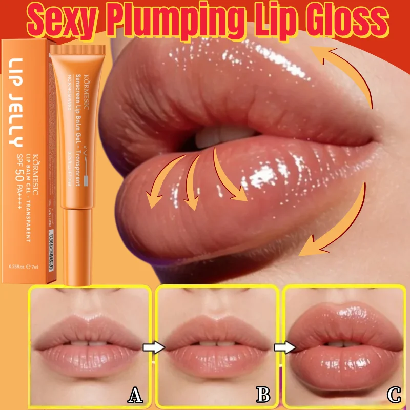 Instant Lip Plumping Essential Oil Sexy Lip Care Increase Lip Elasticity Long-lasting Moisturize Nourish Lip Plumper Gloss Serum