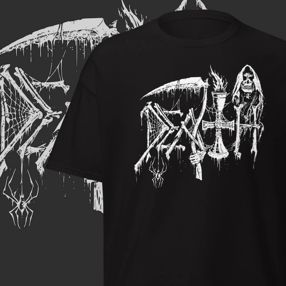 Classic Metal Band T-Shirt Gifts for Heavy Metal Music Lovers Graphic T Shirts Woman Man Casual Cotton Vintage Short-sleev