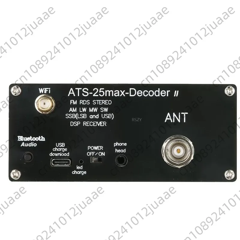 4.2 Firmware 2024 UPGRADED Second Generation ATS25 Max Decoder II + Official Activation Code Full Range Radio Receiver