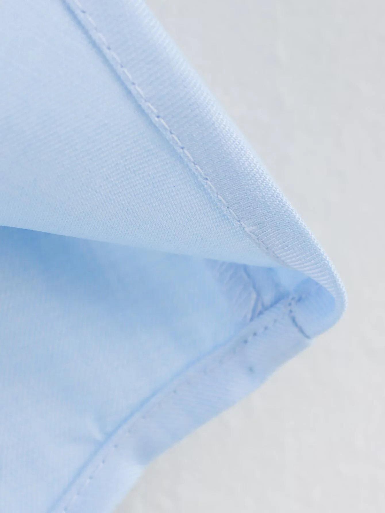 2025 Summer New Women's Fashion Style Versatile Shell Craftsmanship Blue Shirt Long Sleeve Shirt