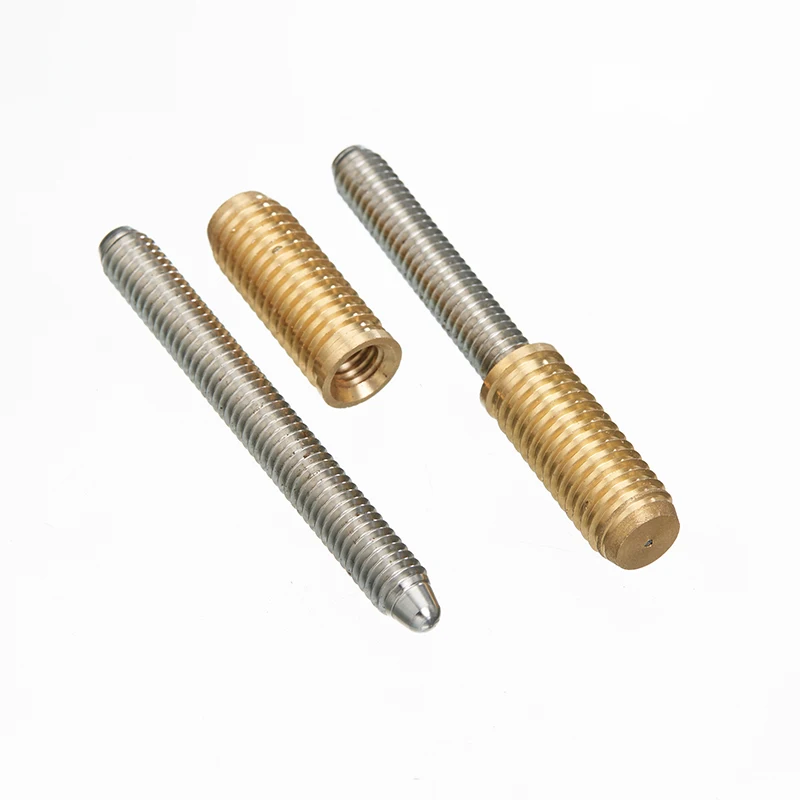 

Соединительный штифт для бильярдного кия из нержавеющей стали, Латунная вставка для кия, 5 16 - 18 Латунная вставка