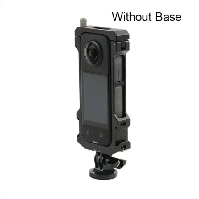 FF-b19d per Insta 360 X3 custodia protettiva in metallo per Action cam panoramica con supporto per scarpe fredde per accessori Insta 360 X3