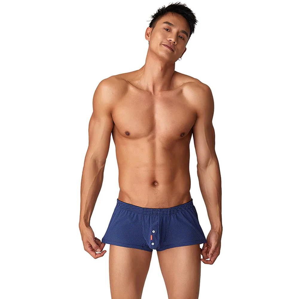 New Men's Underwear Men's Home Shorts Europe and The United States Men's Aruo Pants Boxers Manufacturers Wholesale