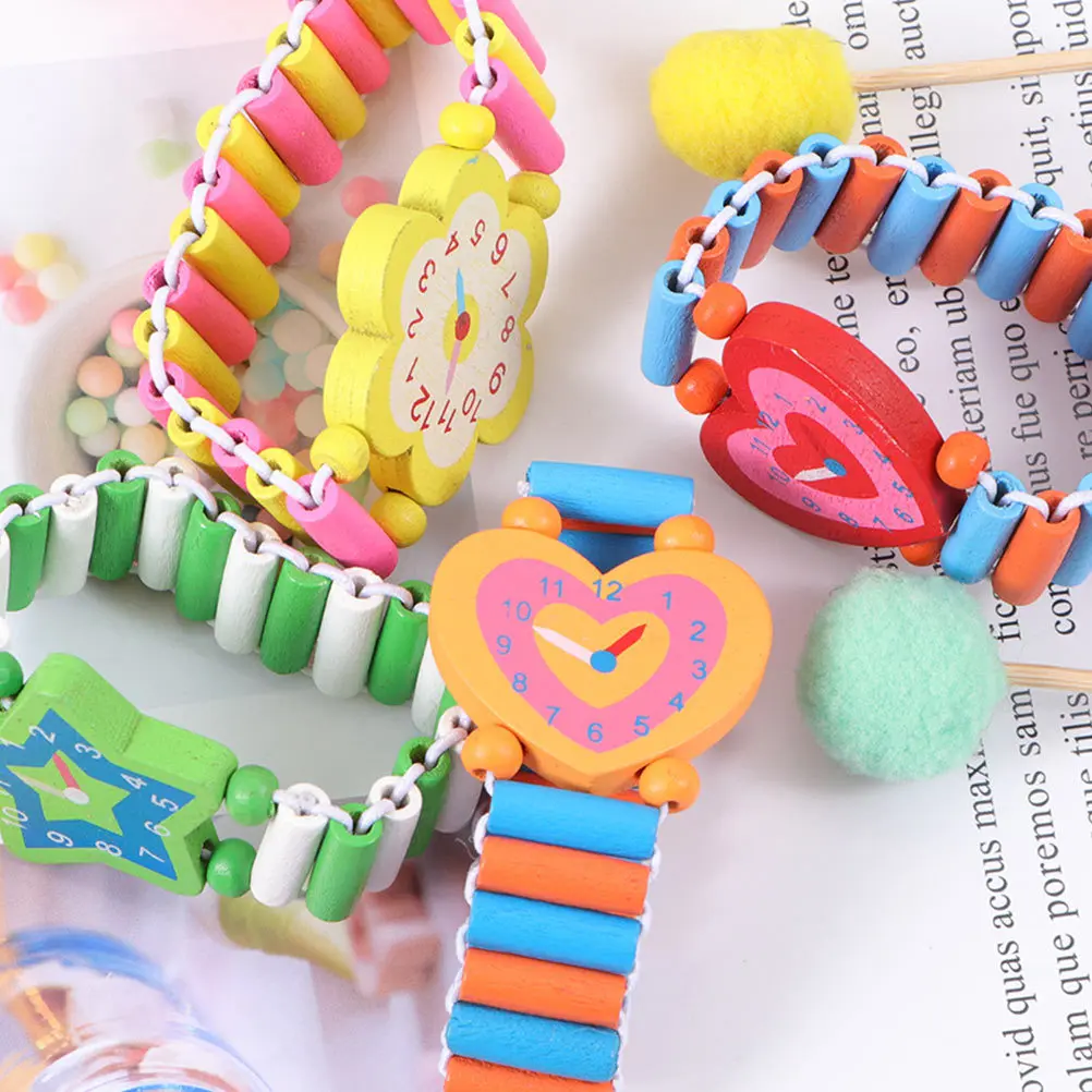 

10 Pcs Childrens Watches for Kids Toy Handmade Toys Early Development & Activity