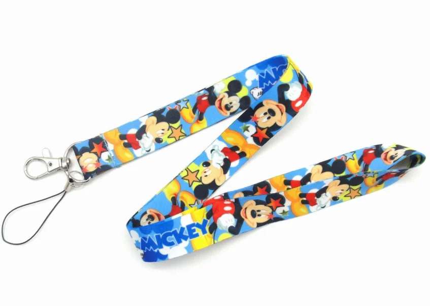 Nouveau cordon de cou 1 pièce pour clés, badges, porte-clés, cordon porte-clés DIY, corde à suspendre, porte-clés