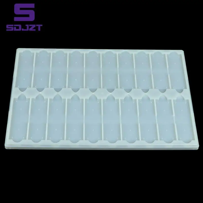ABS Microscope Slides Drying Plate Plastic For 20 Slides Lab Supplies Slide Cooling Plate