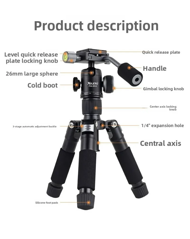 portable-equatorial-mount-for-outdoor-astrophotography-aluminum-alloy-tripod-hydraulic-gimbal-compatible-with-dwarf3-telescope