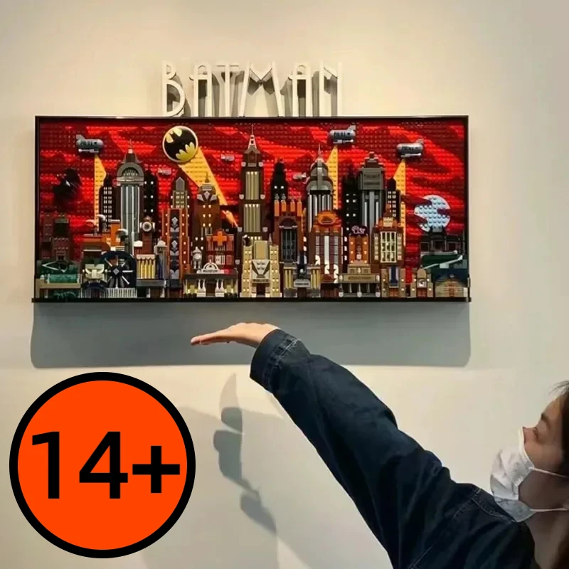 ألعاب ساخنة 4210 قطعة سلسلة أنيمي بات سيتي بناء أفق بنيت 76271 الطوب مجموعات هدايا عيد الميلاد ديكور المنزل