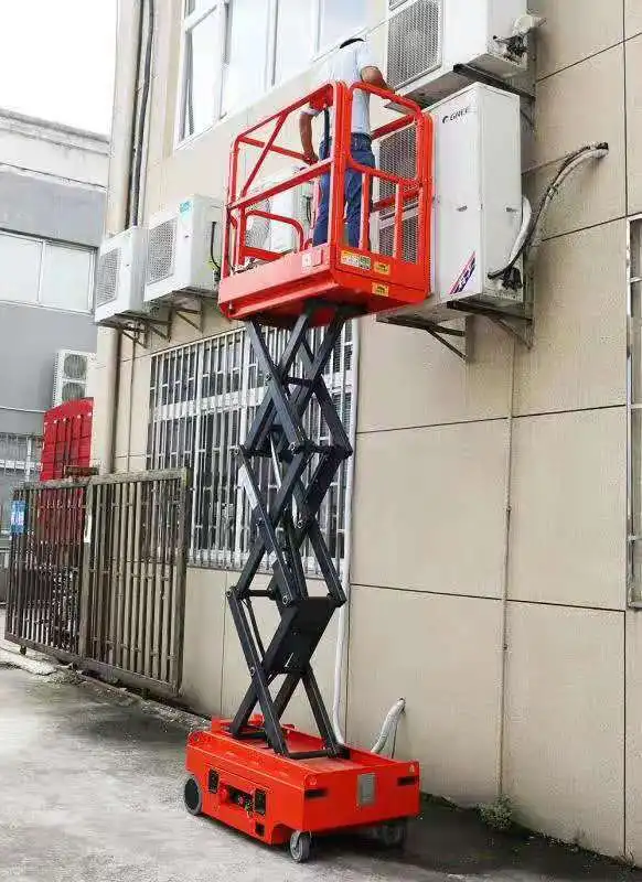 Plate-forme électrique hydraulique échafaudage Table équipement de levage échelle Mobile ciseaux ascenseur
