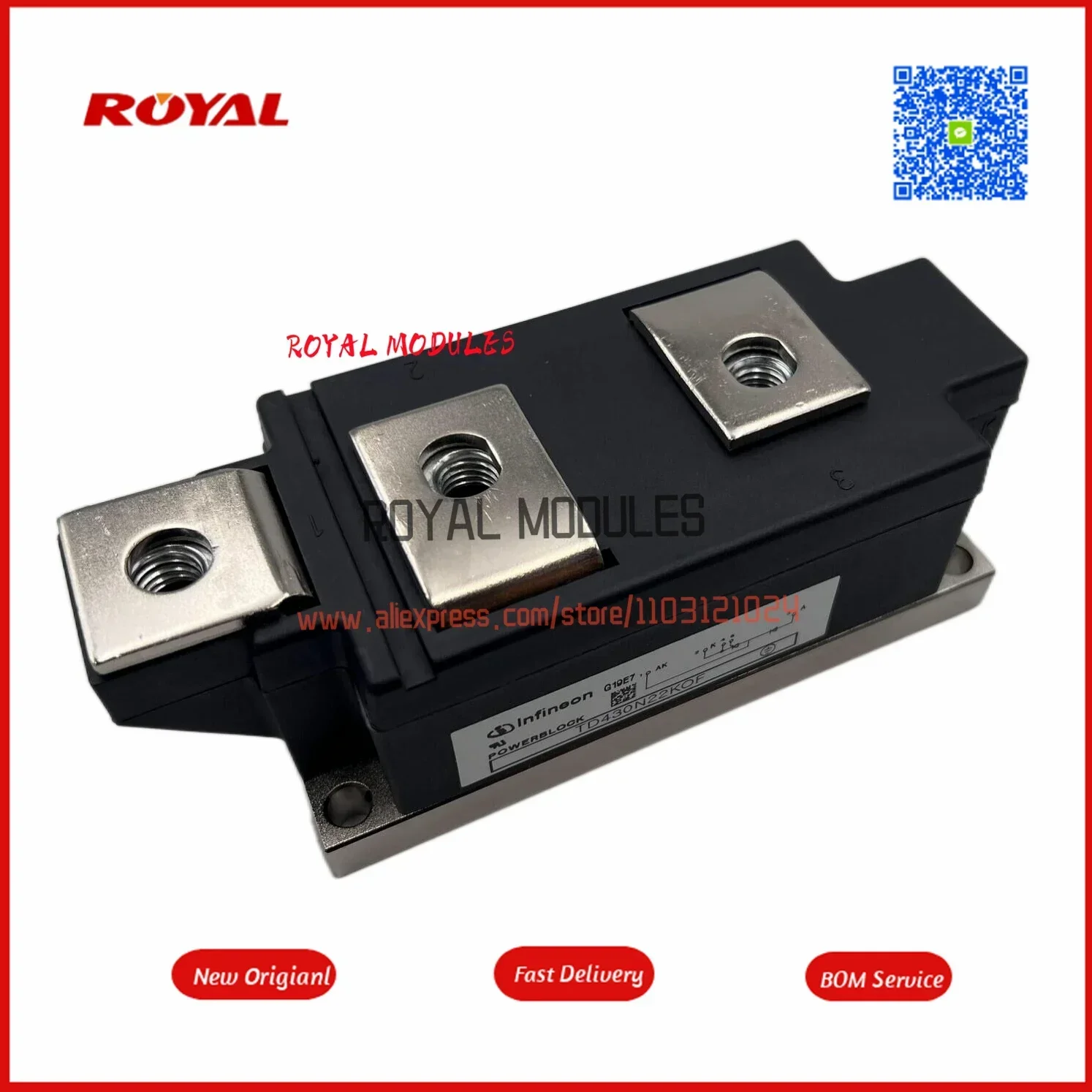 الوحدة الأصلية الجديدة TD430N22KOF TD430N24/26/20/18/16KOF #2