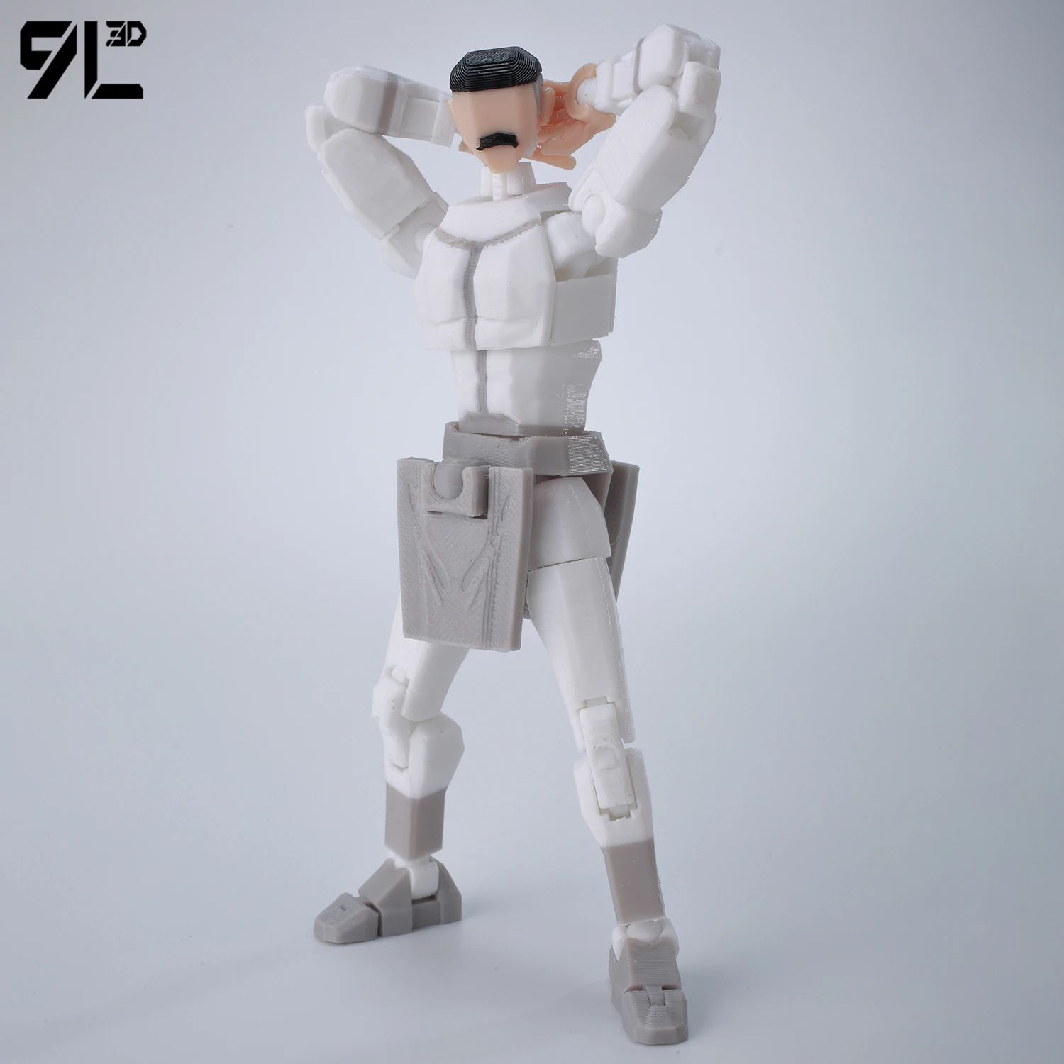 9L3D T13 ノーランの裏切り ダミー13 無敵の「シンクマーク！」 「ポーズ多関節ジョイントストレス解消アニメクールロボットアクションタイタン13」