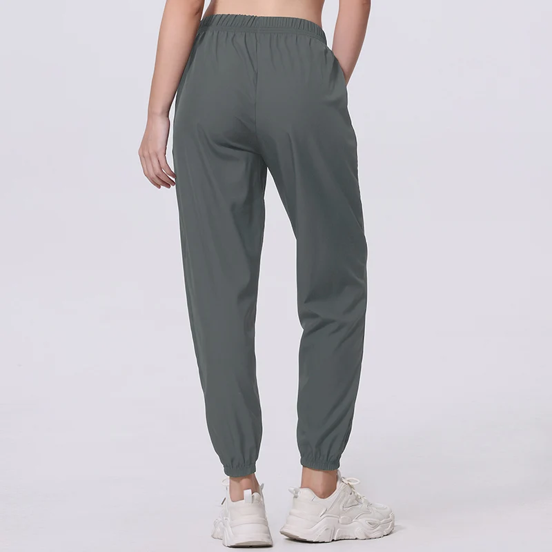 Damenhosen, Frühling und Sommer, schnell trocknende, atmungsaktive Sport-, Lauf- und Freizeithosen, einfarbige Leggings, einfach und vielseitig – Detail 13