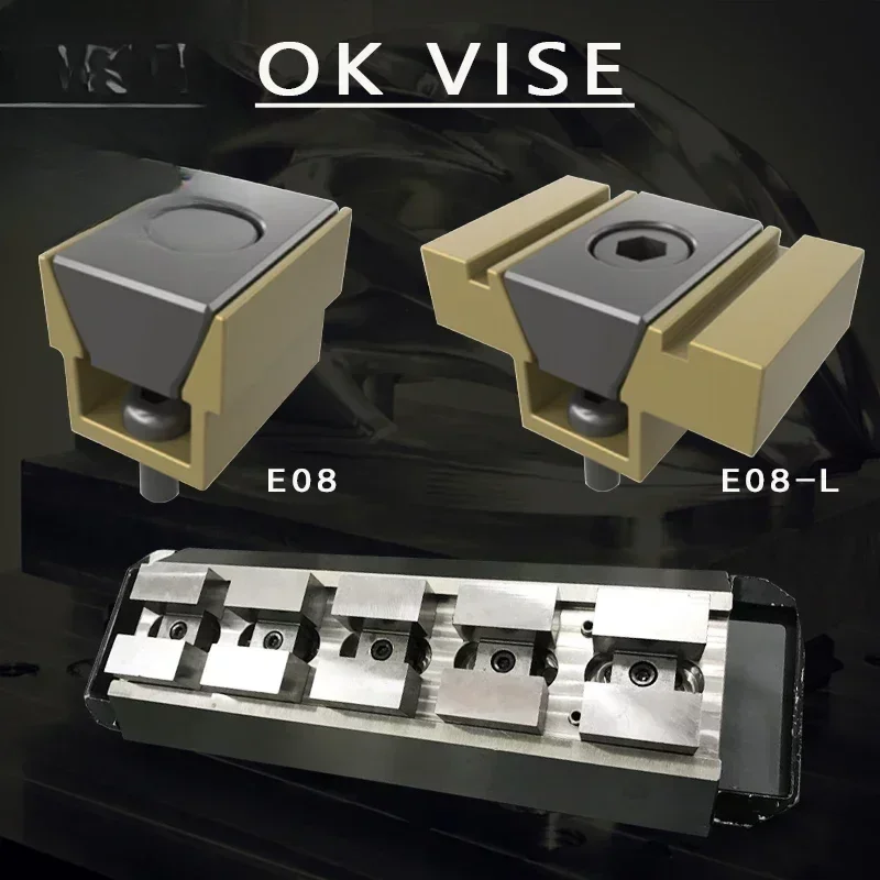 

CNC batch product processing OK Precision fixture Multi station fixed small inner support clamping block