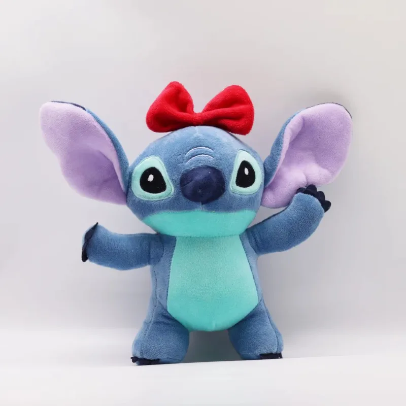 Disney Cartoon Blue Pink Stitch Plush Dolls Anime Toys Lilo and Stitch Stich Plush Stuffed Toys Christmas Gifts for Kids