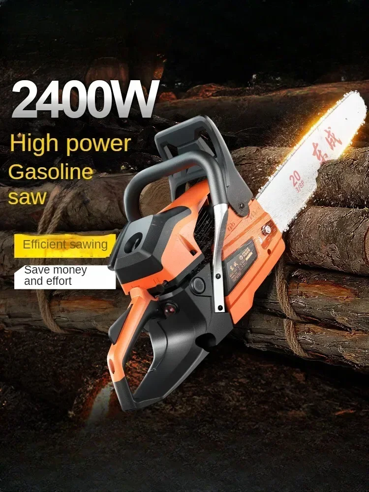 Powerful Gasoline Chainsaw for Cutting Trees with High Efficiency and Small Size