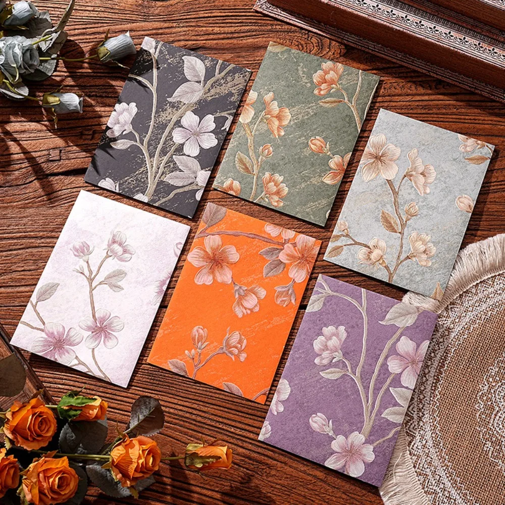 

10pcs/pack Chinese Style Cloud Pattern Brocad Envelope Retro Texture Bronzing Pattern Envelope 175*125mm Message