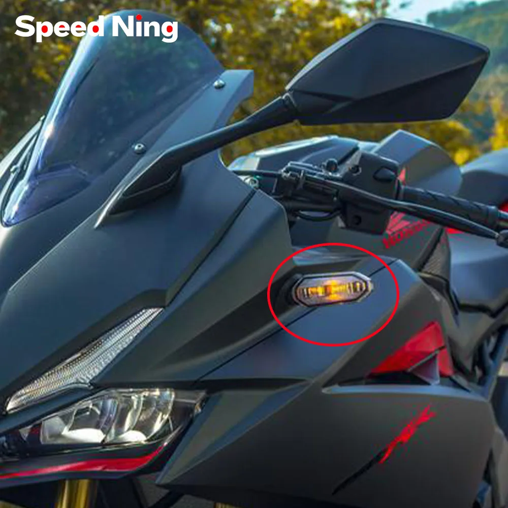 2 шт. светодиодные указатели поворота для Honda CB 400F 500F 650F 400X 500X CMX 300 500 CRF 250L/250 Rally CRF 300L NC700 S/X/DCT
