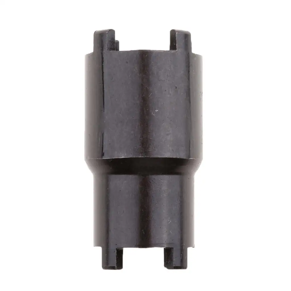 Clutch Lock Nut Iron Mount Nut Socket Tool Black Spanner Remover for Honda ATV and Sportbike Models