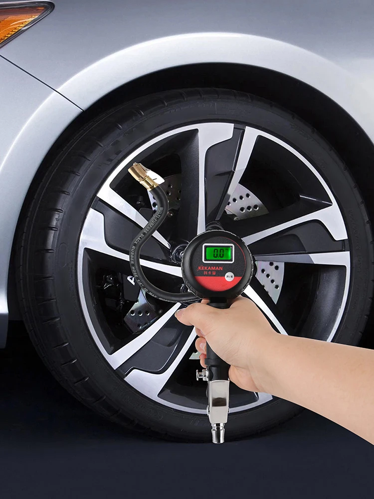 Système de surveillance de haute précision, accessoires de Test, manomètre de pression des pneus automatique, testeur numérique LCD pour voiture, camion, véhicule, moto