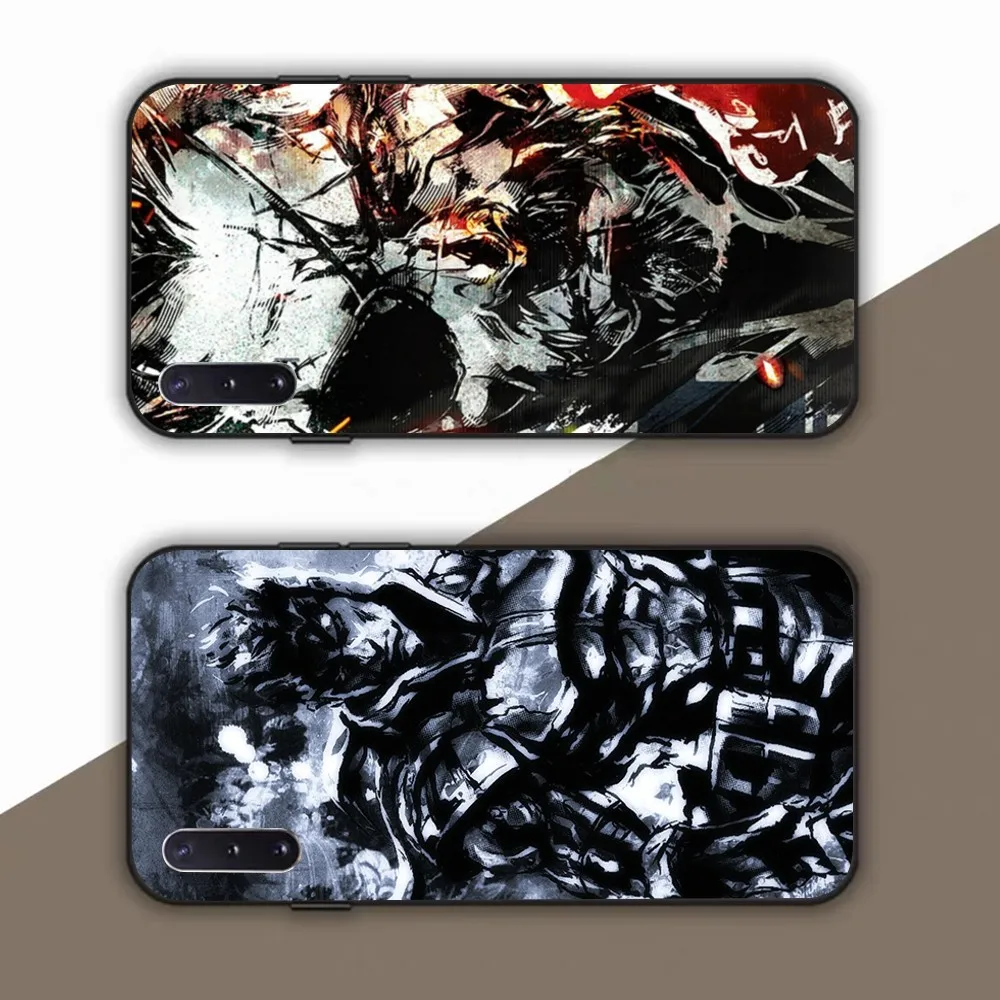 M-Metal Gear S-Solid Game Phone Case For Samsung Note 8 9 10 20 Pro Plus Lite M 10 11 20 30 21 31 51 A 21 22 42 02 03