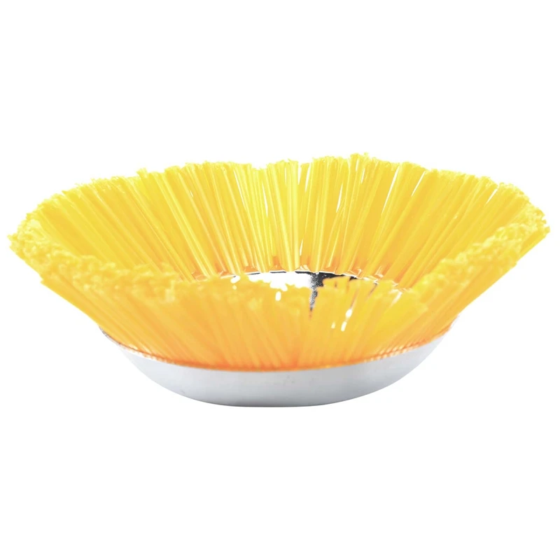 AT69 -Nylon Brush Universal Trimmer Brush Head Cutter Durable Garden Tools Outer Diameter 200Mm Inner Hole 25.4Mm