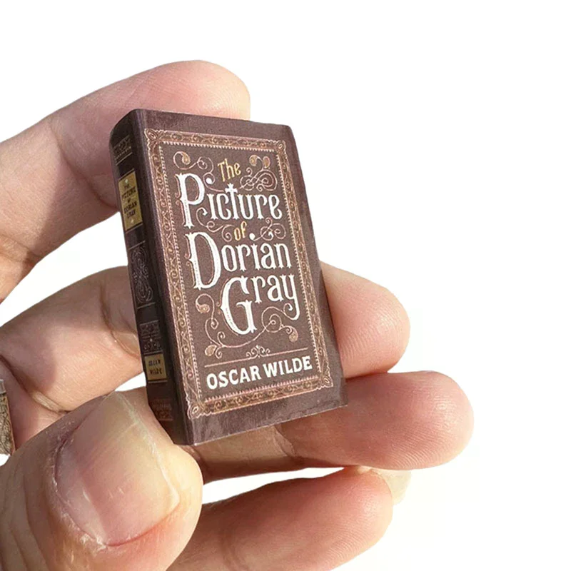 6Pcs/Set 1:12 Dollhouse Miniature Classical Book Model Furniture Accessories For Doll House Decor Kids Play Toys Gift