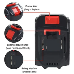 21v Rechargeable Lithium Battery Cordless Electric Power Tool For 21V Universal Battery Spare Compatible High Capacity