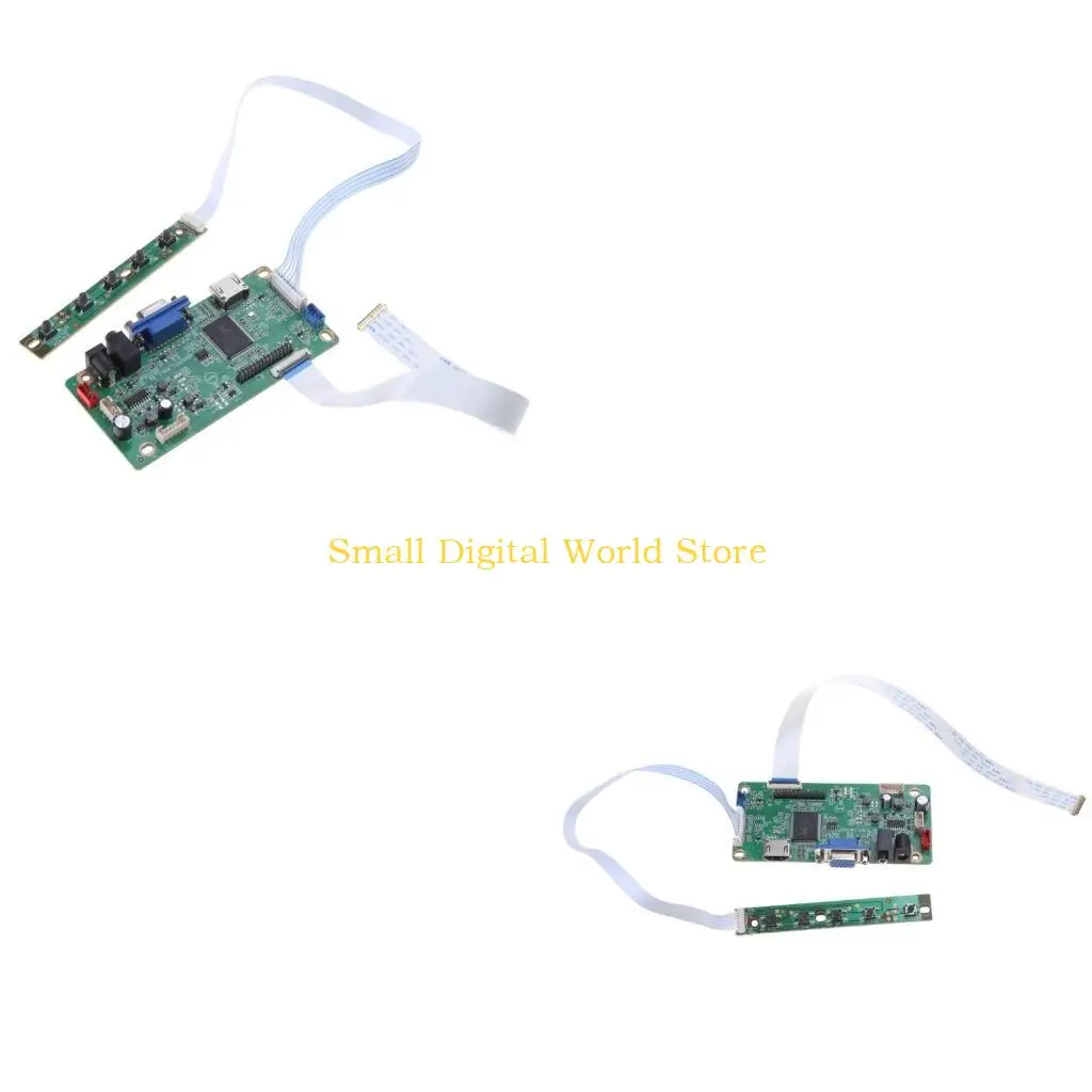 

77UB HDMI-совместимая плата контроллера ЖК-дисплея VGA для 11,6 дюйма, 13,3 дюйма, 14 дюймов, 15,6 дюйма, 17,3 дюйма N116HSE