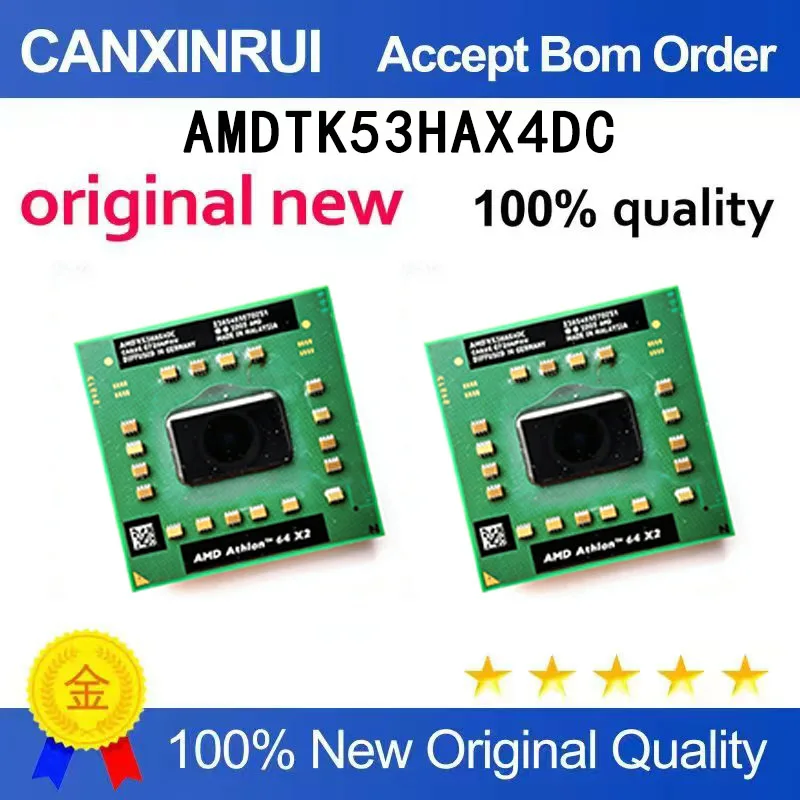 (5-100 pieces)X2 Universal TK55 TK53 TK57 AMDTK53HAX4DC Notebook CPU