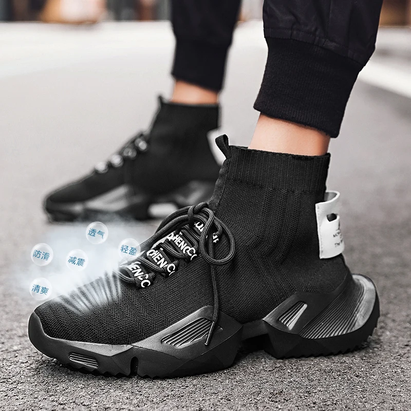 Zapatos de hombre, zapatillas de deporte informales para hombre, Tenis, zapatos de lujo, entrenador de carrera, zapatos transpirables, mocasines de moda, zapatos para correr para hombre