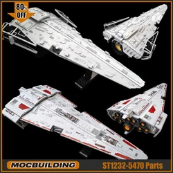 New Star Plan Raider-class II Moc Corvette Building Blocks UCS Starfighter Interstellar Spaceship DIY Assembly Technology Bricks