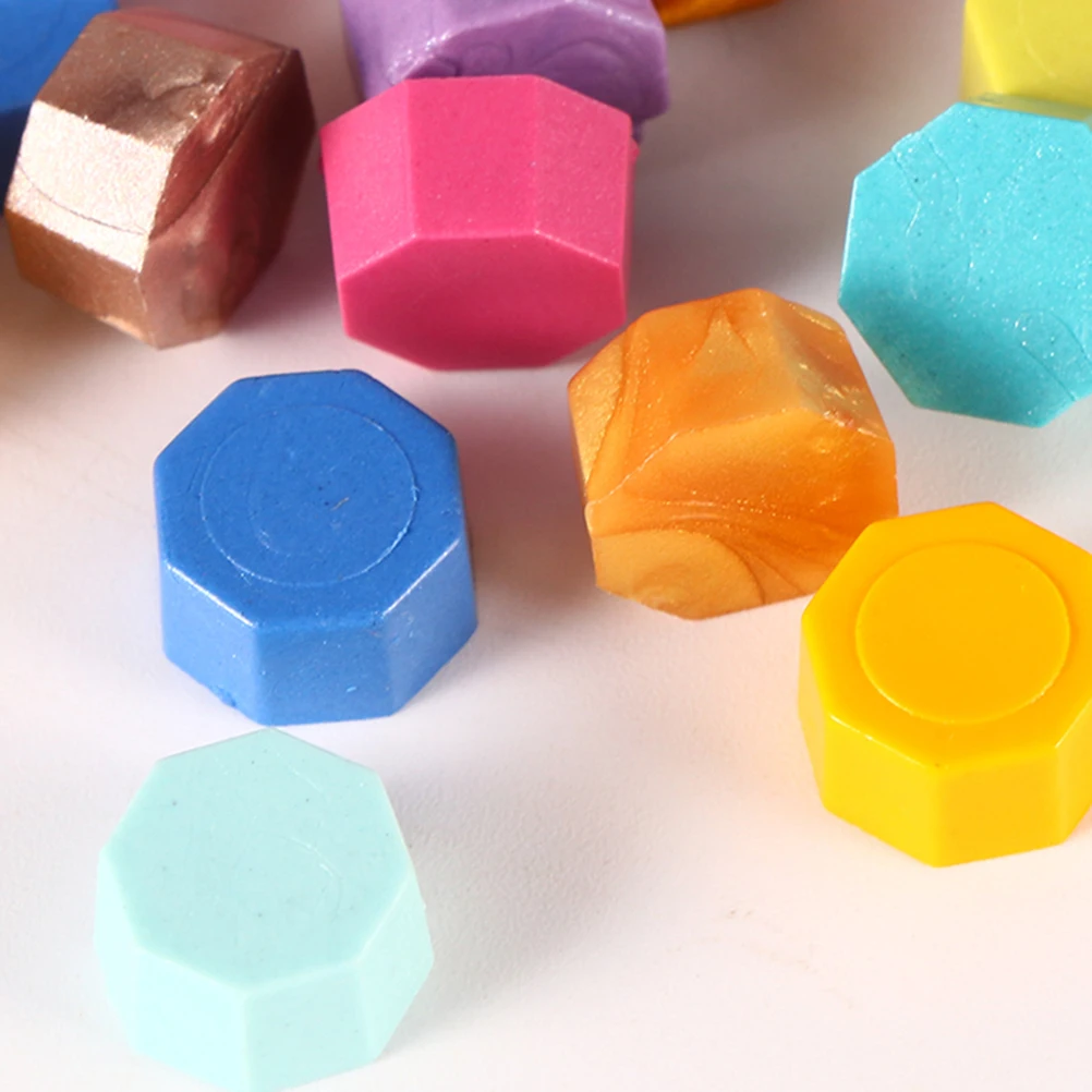

Sealant Set DIY Craft Envelope Letters Stamp Sealing Particles Diary Beads Gift Documents Fire Paint Paraffin Wax Beads Cards