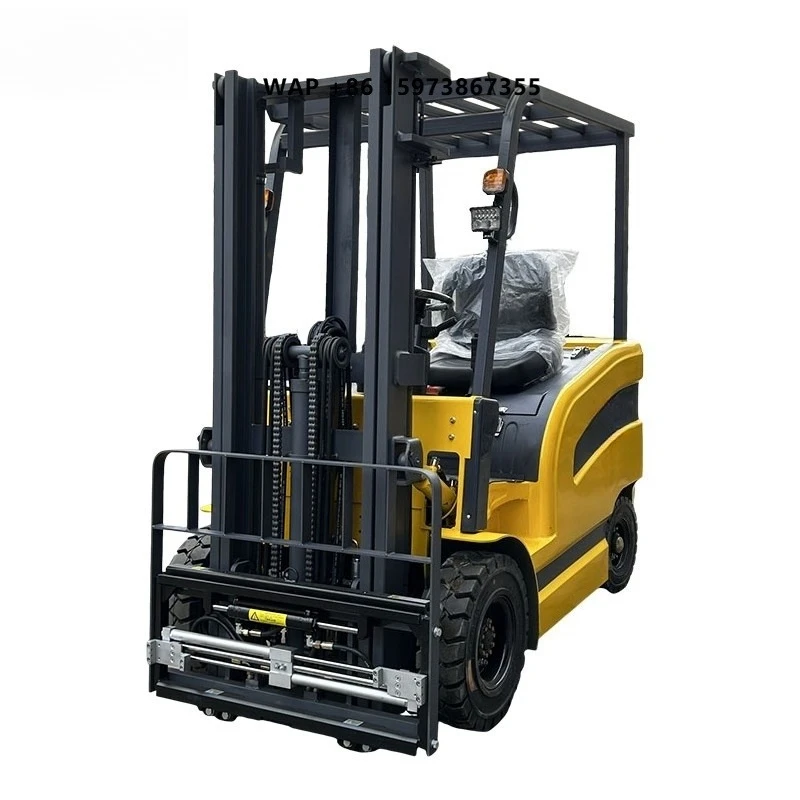 Empilhadeira Elétrica Mini de 1,5 Toneladas, Portátil, Alimentada por Bateria, Empilhadeira de Corredor Estreito para Transporte Logístico Interno
